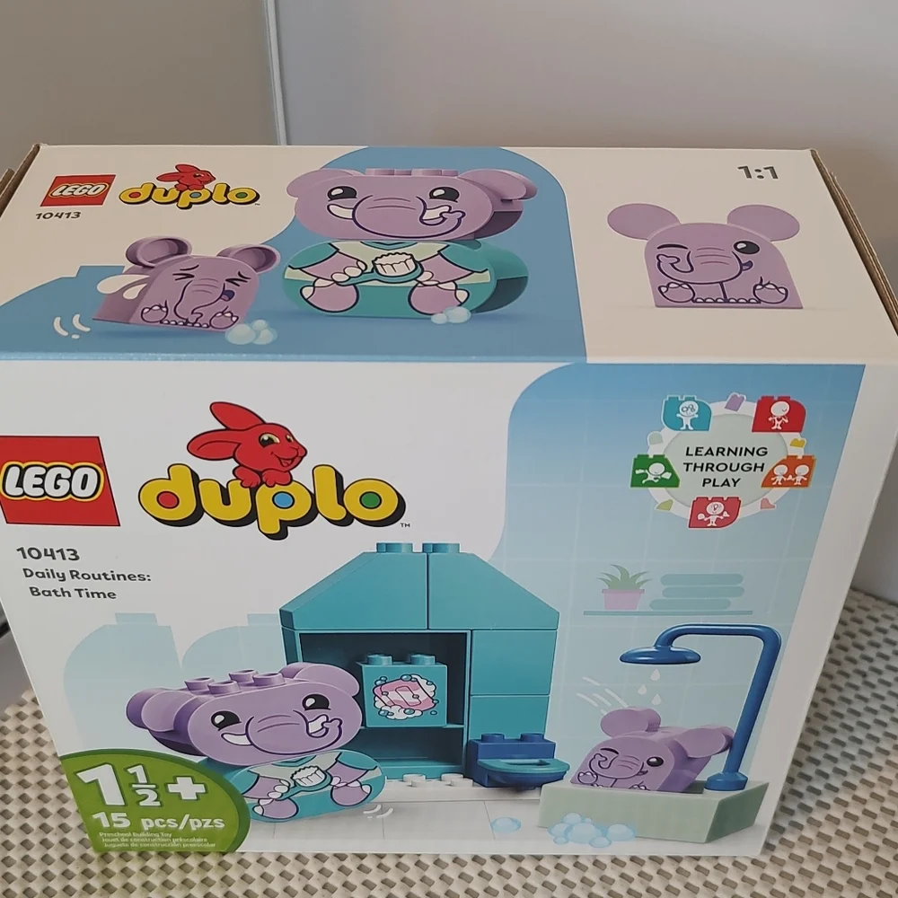 Lego 10413 Daily Routines: Bath Time Duplo Building Set NWT
